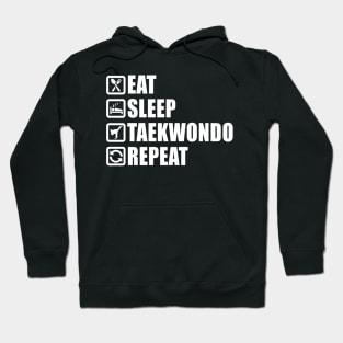 Eat Sleep Taekwondo - Black Belt Gift Hoodie